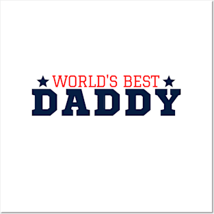 World's Best Dad Father's Day T-Shirt Posters and Art